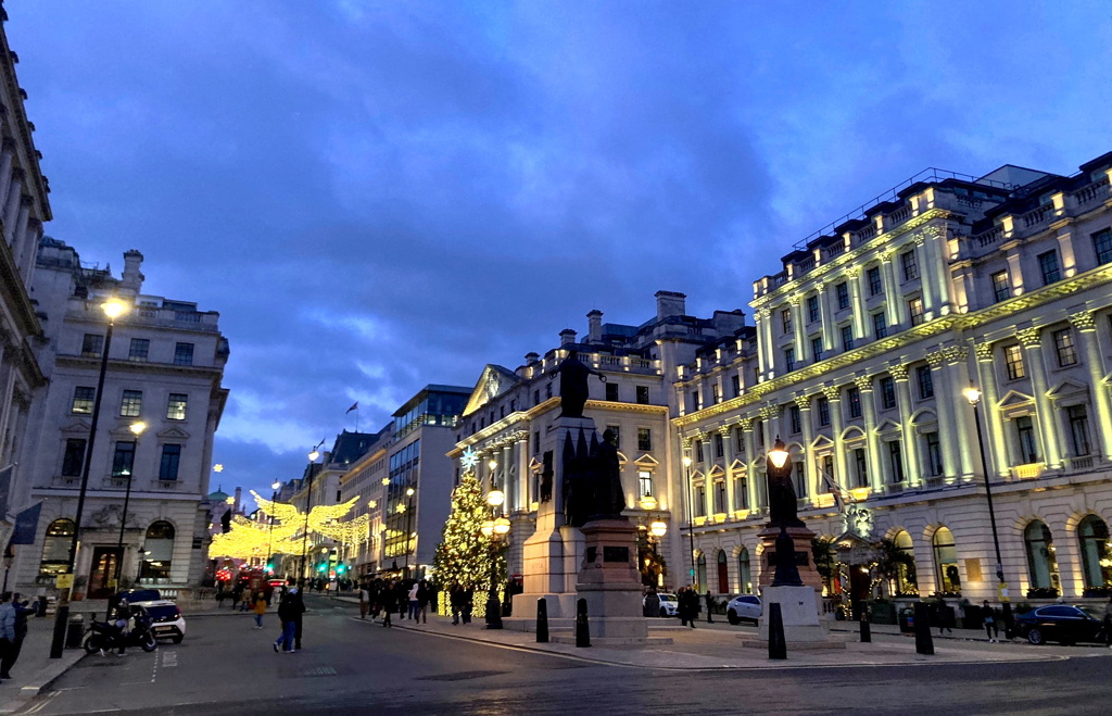 クリスマスのロンドン♪