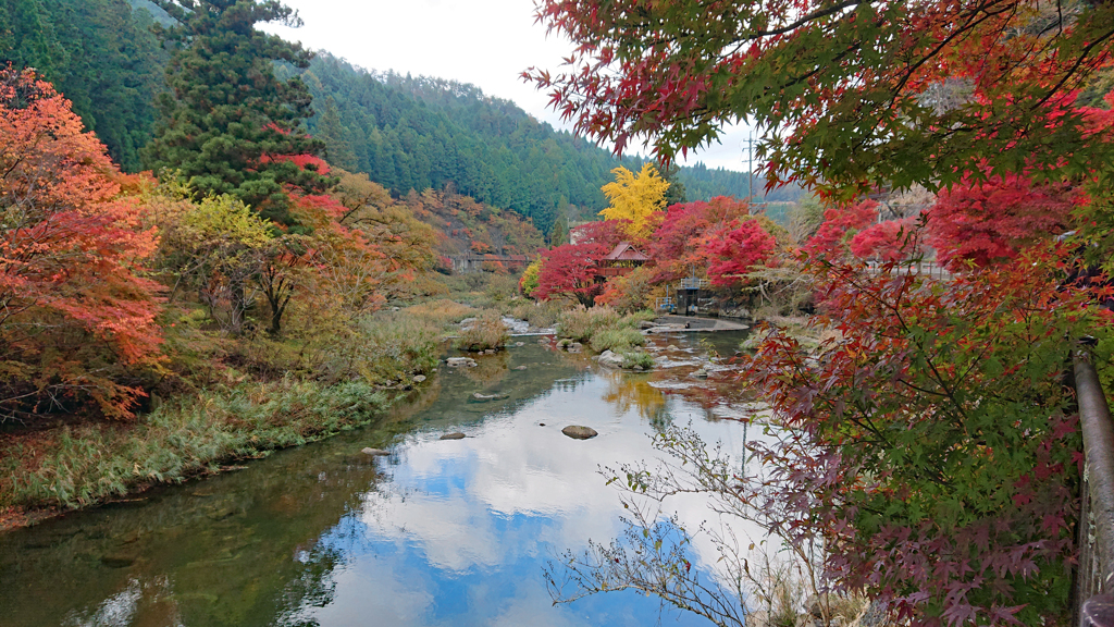 紅葉散策～名倉川