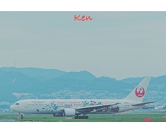 ディズニー塗装  ボーイング 767-300ER