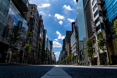 まるで地平線が見えるくらいスッカスカー