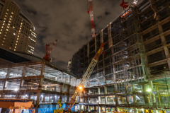 工事現場の美