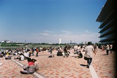 阪神競馬場の空