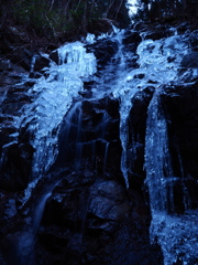 ツツジ尾谷の氷瀑