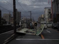 台風の爪痕２