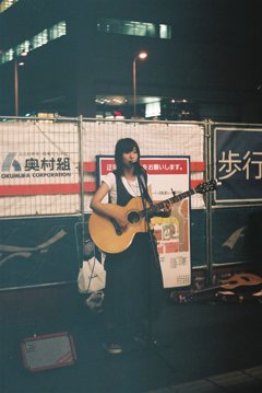 梅田駅のミュージシャン