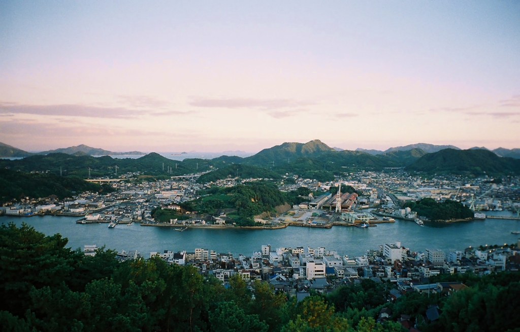 尾道の夕暮れ