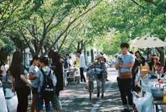 町のお祭り