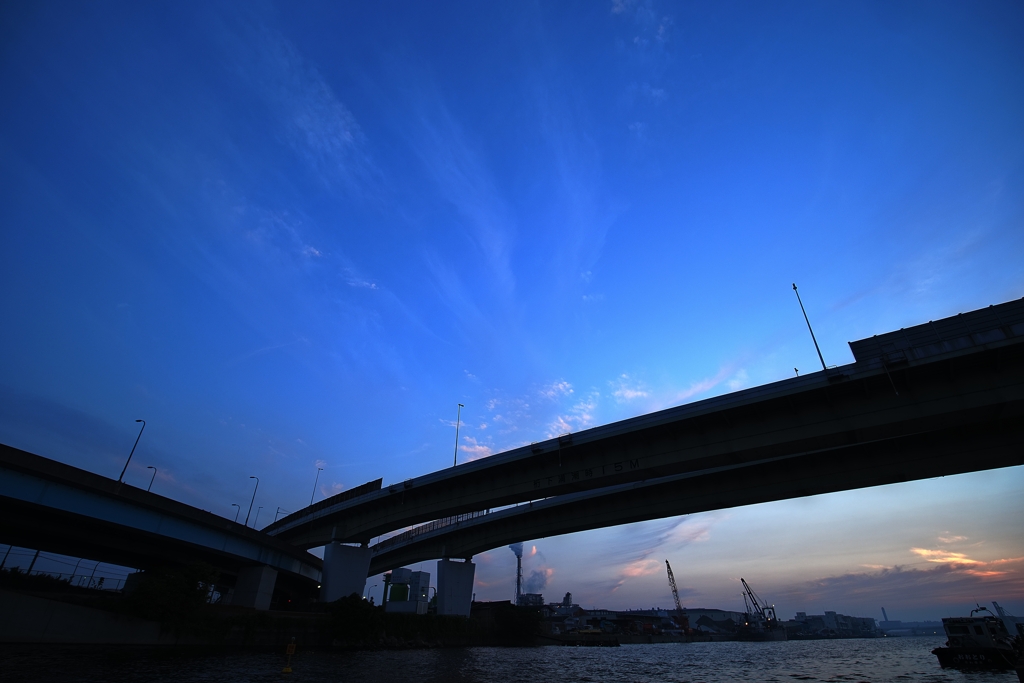 夕暮の空