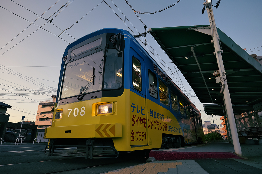 朝のチンチン電車
