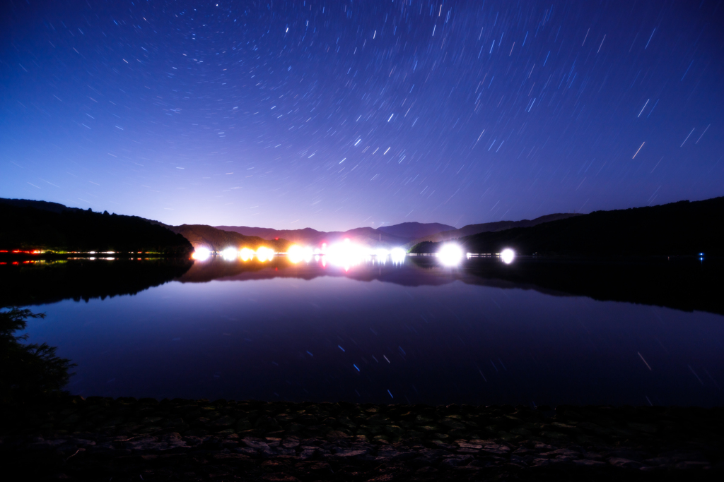 Shiga at night 余呉湖