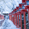 元日の雪〈貴船3〉