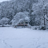 元日の雪〈鞍馬のえいでん〉