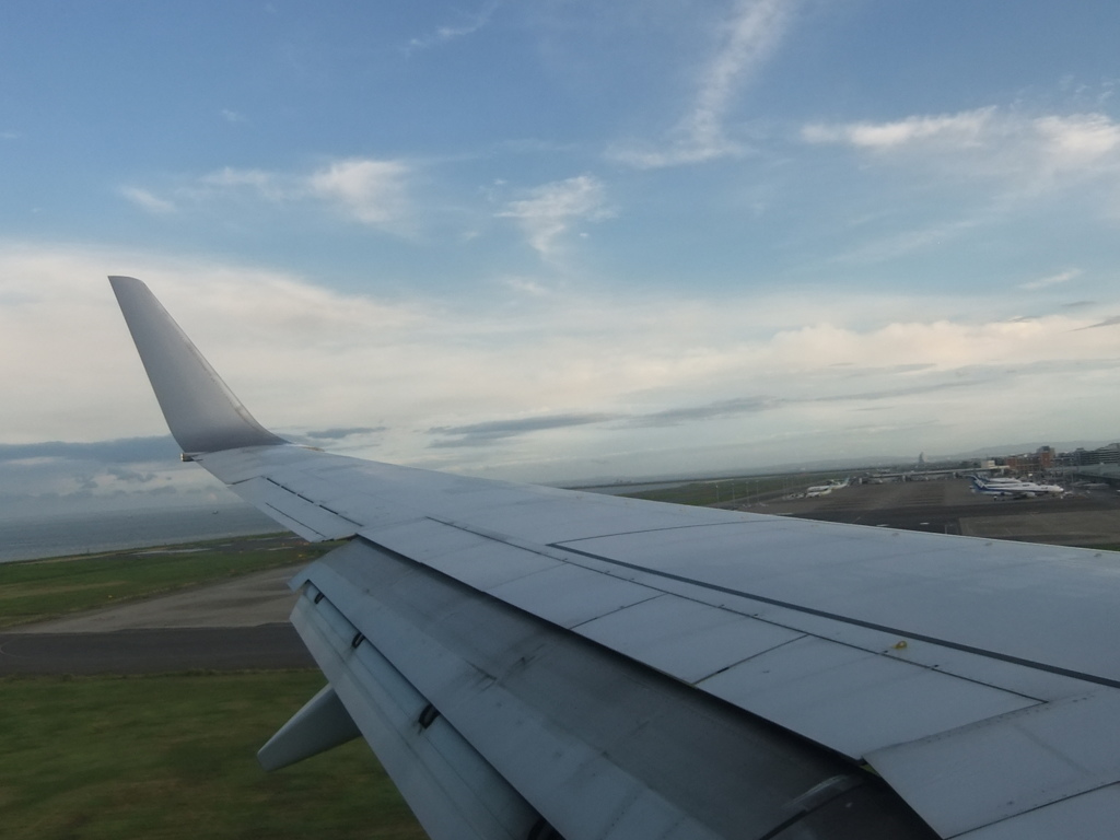 HND22、この直後にタッチ・ダウン。