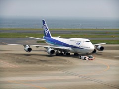 B747-400 ANA（昔撮った写真４）