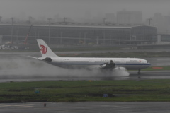 A330の逆噴射！