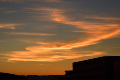 小牧での夕景 (2)