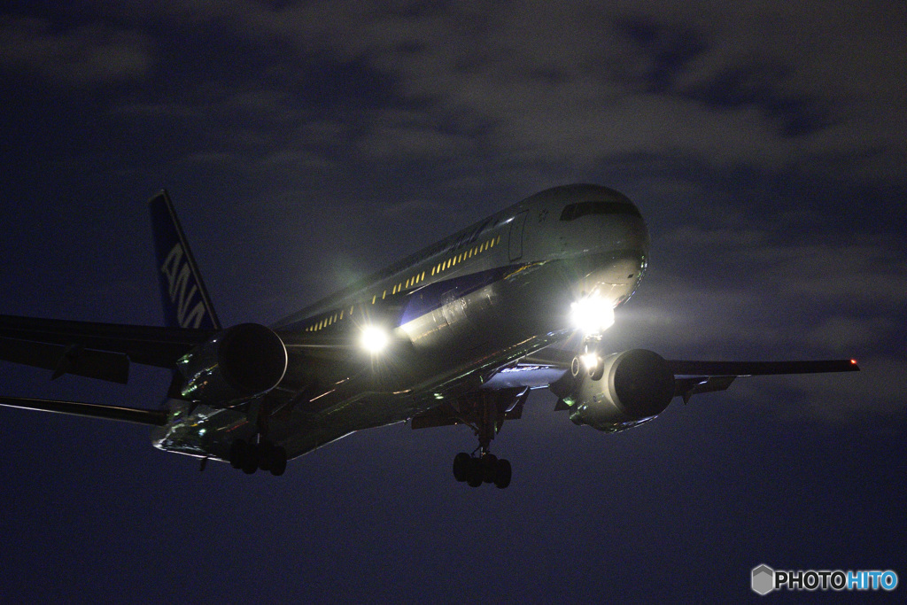 Night approach