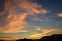 小牧での夕景 (1)