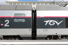 TGV Reseau　ランス駅にて