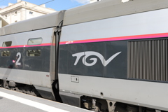 TGV Reseau　ランス駅にて