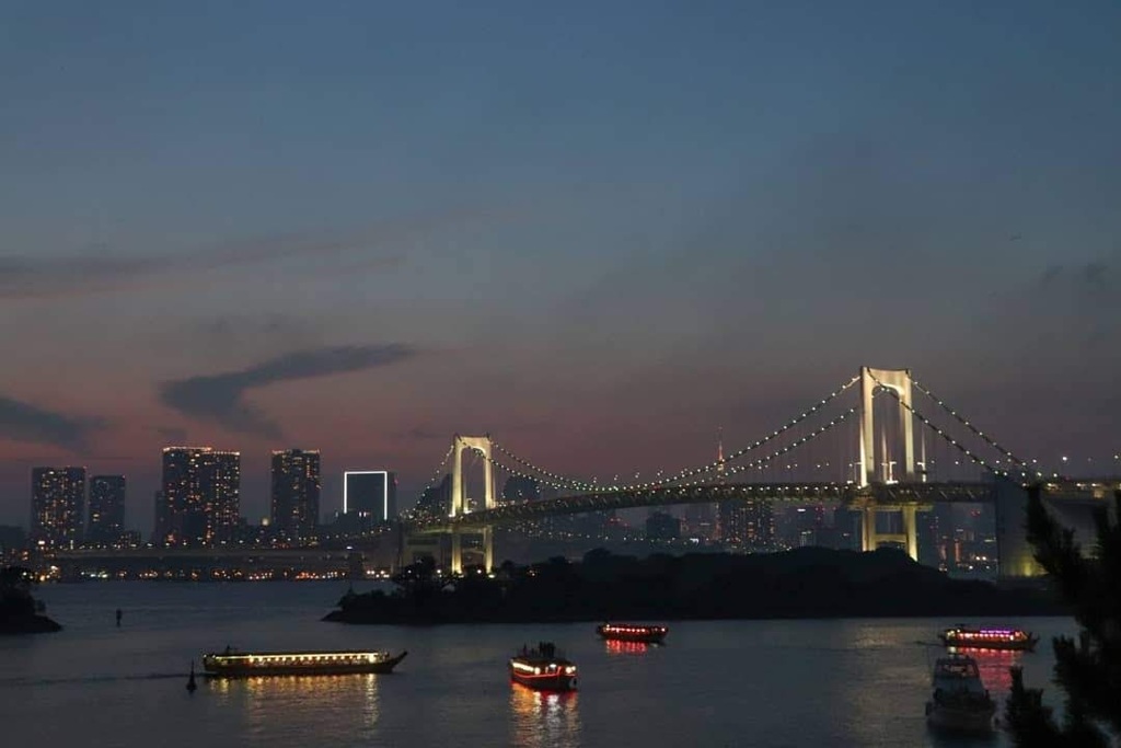 夏のお台場