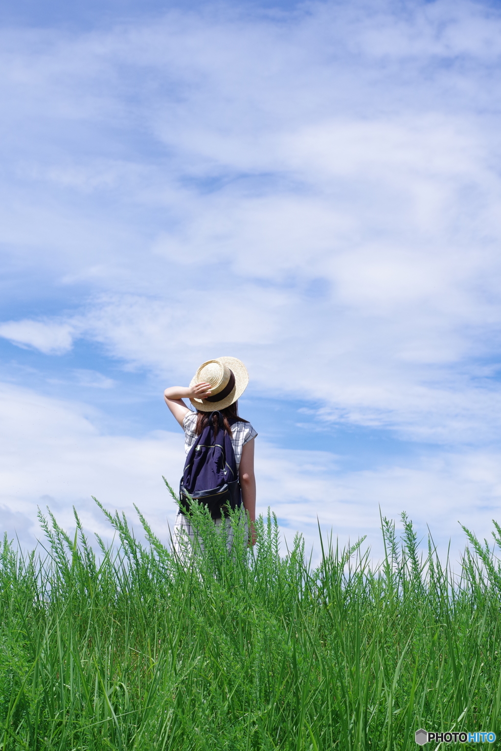 空を見上げる By Kosoratye Id 写真共有サイト Photohito