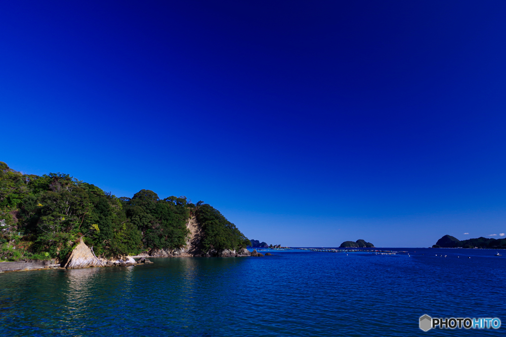 元旦・海と青空と