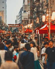 福山土曜夜市
