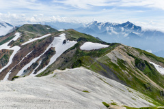 天狗山荘と劔岳