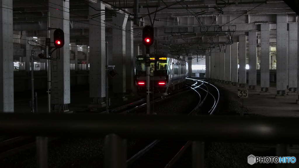 関空にて