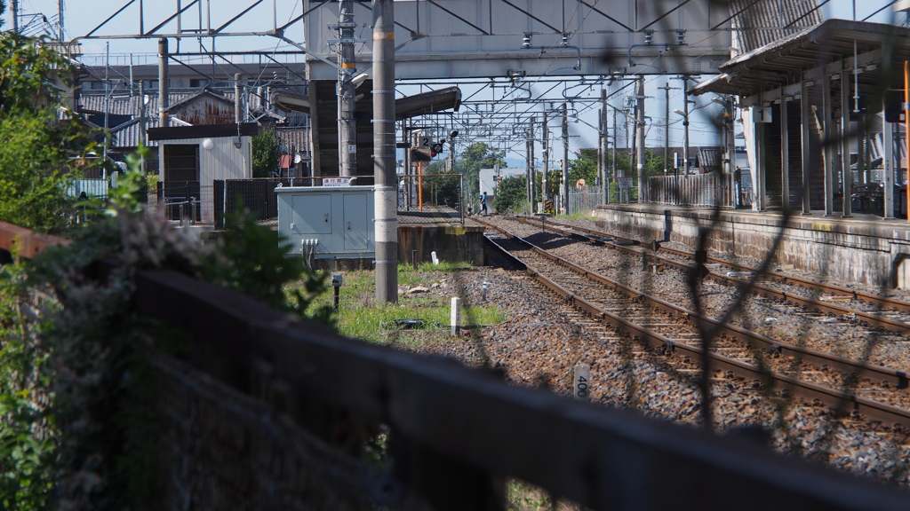 田舎の鉄道