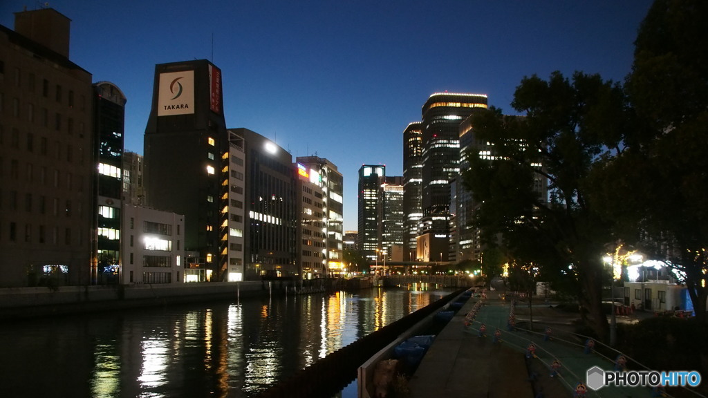 中之島夜景004