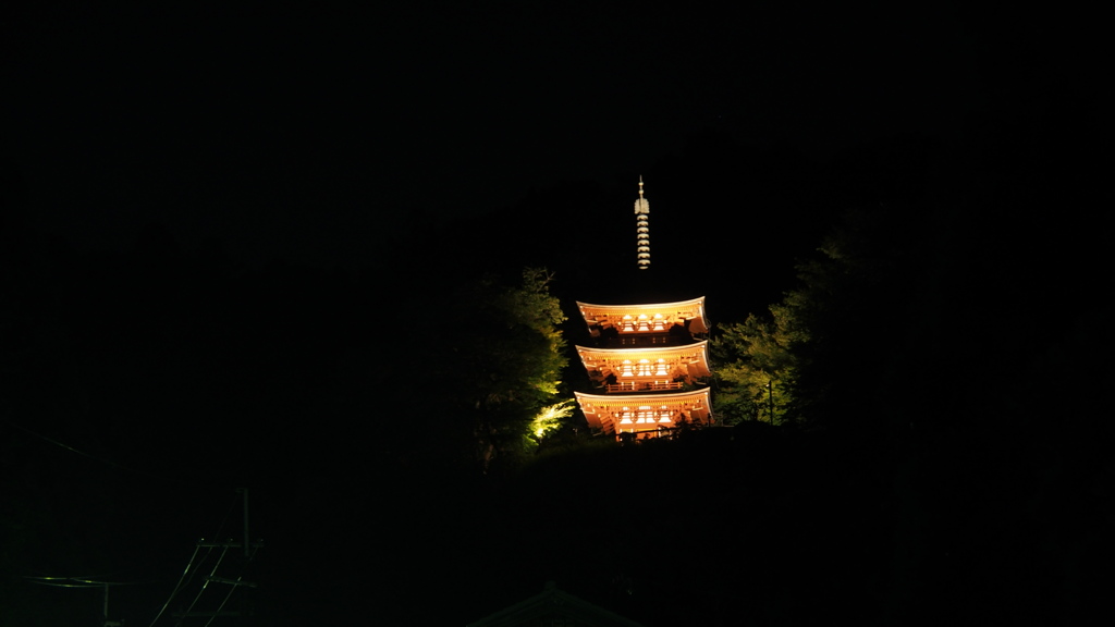 山のお寺