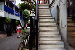 Tカメラマンの足跡を追いかけて4-1・原宿/竹下荘の階段