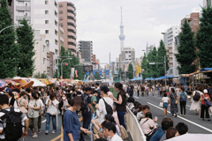 入谷朝顔まつり