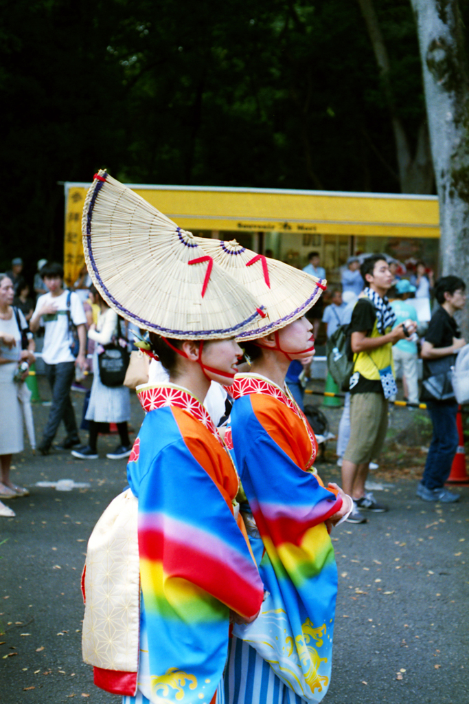原宿表参道元氣祭スーパーよさこい2019②・衣装6-2