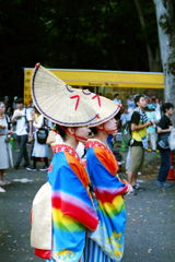 原宿表参道元氣祭スーパーよさこい2019②・衣装6-2