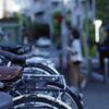 研究！自転車の撮り方・皮サドル