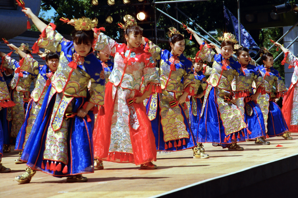 原宿表参道元氣祭スーパーよさこい2018踊り編4-3　駿河リゾート様