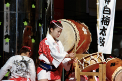 湯島天神白梅太鼓(過去写真)