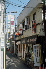 並んだお店