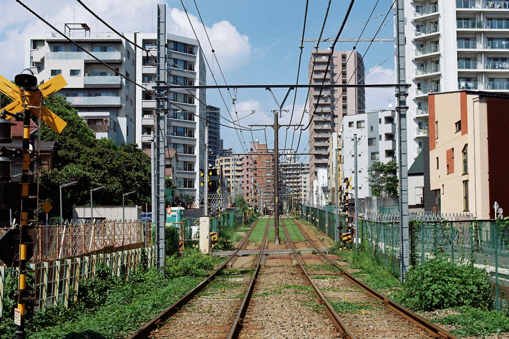 都電荒川線・早稲田12号踏切(訂正しました)