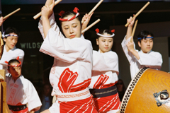 湯島天神白梅太鼓・5-1