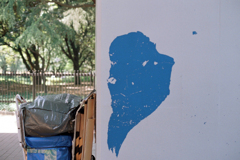 おっと、こんな所に、南米大陸が