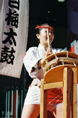 湯島天神白梅太鼓・5-2