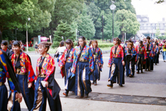 原宿表参道元氣祭スーパーよさこい2019②・衣装6-1