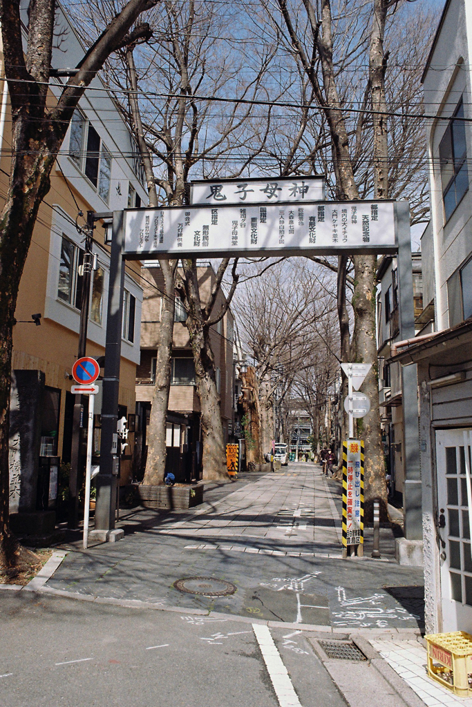 雑司ヶ谷鬼子母神堂・参道②・3-3