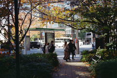 数寄屋橋公園から