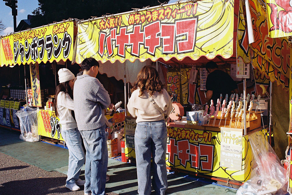 スイーツ屋台の代表