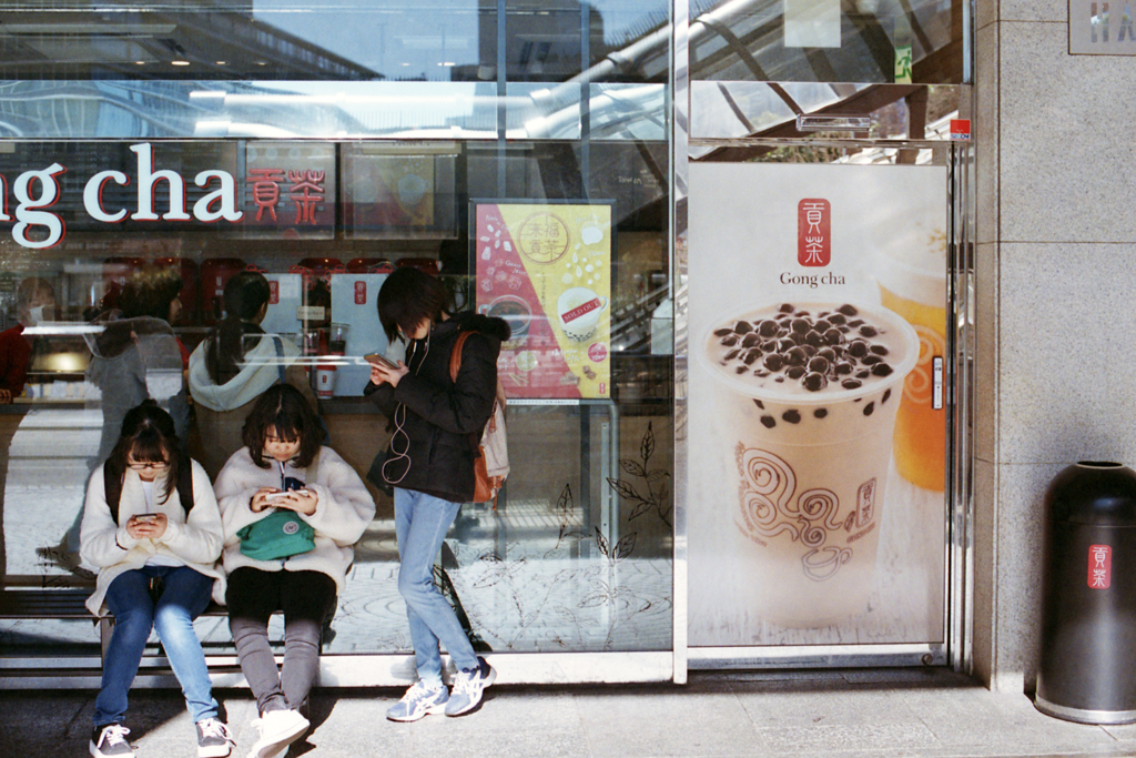 Gong cha・お客さん